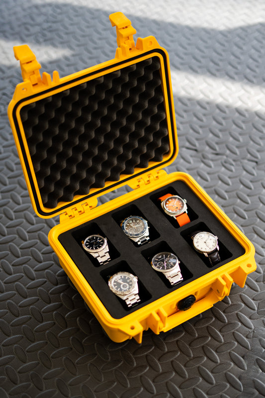 6 Slot Watch Box - Peli Protector 1200