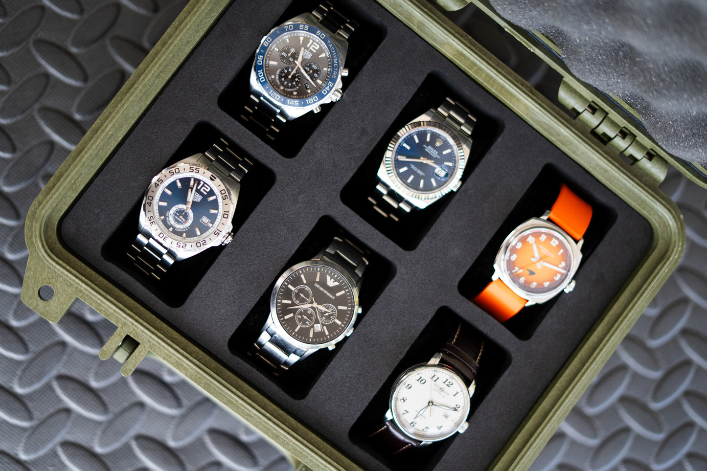 6 Slot Watch Box - Peli Protector 1200