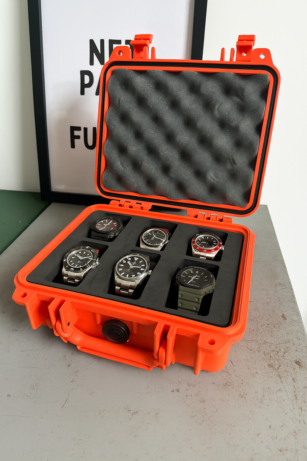 6 Slot Watch Box - Peli Protector 1200